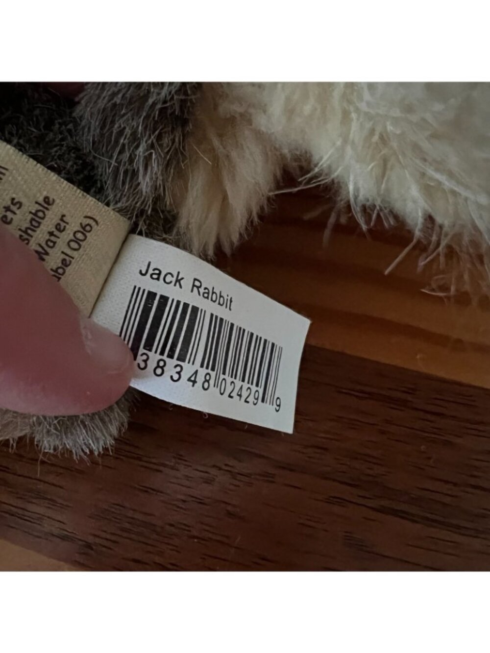 Folkmanis Jack Rabbit Puppet 15" - Picture 10 of 10
